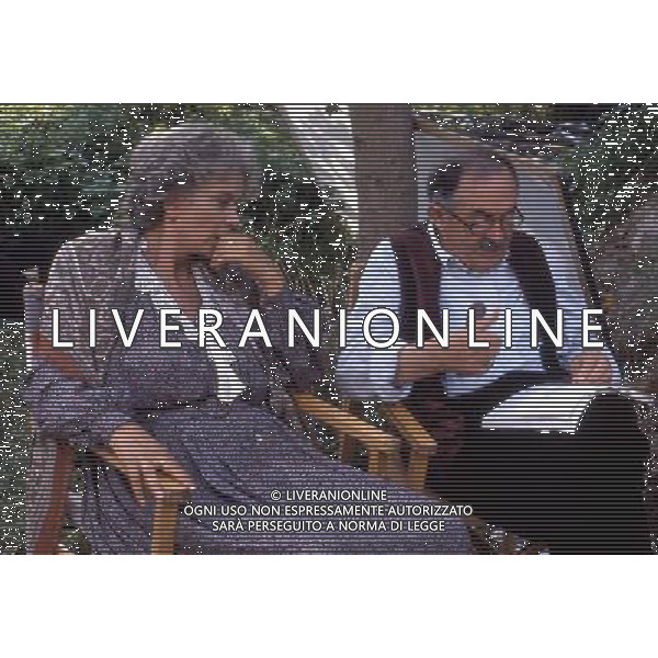ARCHVIO ALDO LIVERANI S A S NELLA FOTO TONINO GUERRA CON LEA MASSARI AG ALDO LIVERANI