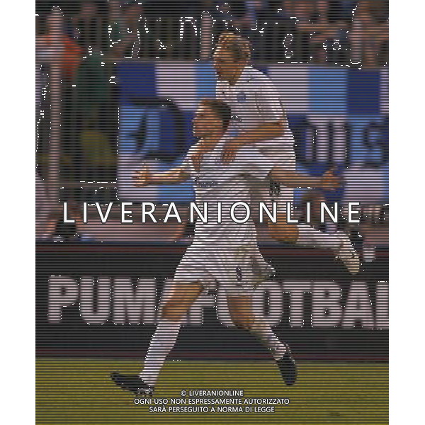 01/05/2008 semifinali di ritorno di coppa uefa FC Zenit St. Petersburg - FC Bayern MŸnchen , FCB , 4:0 Pavel Pogrebnyak mit Olexandr Gorshkov , Zenit firo-ag aldo liverani ONLY ITALY 