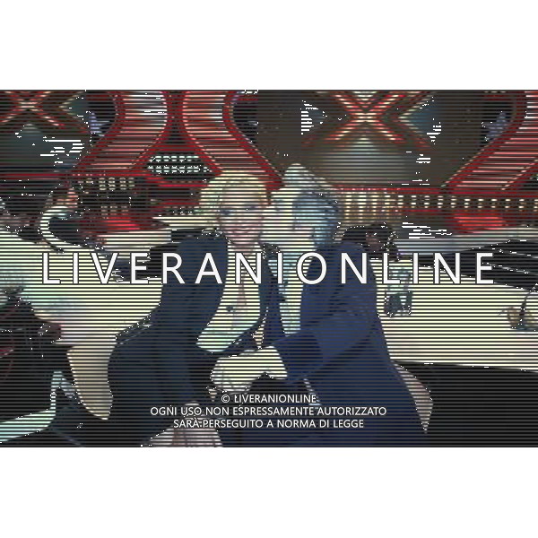 SIMONA VENTURA - MORGAN TRASMISSIONE TV: \' X FACTOR\' MILANO, 06/05/2008 © ANTONIO SORANO - AG. ALDO LIVERANI SAS