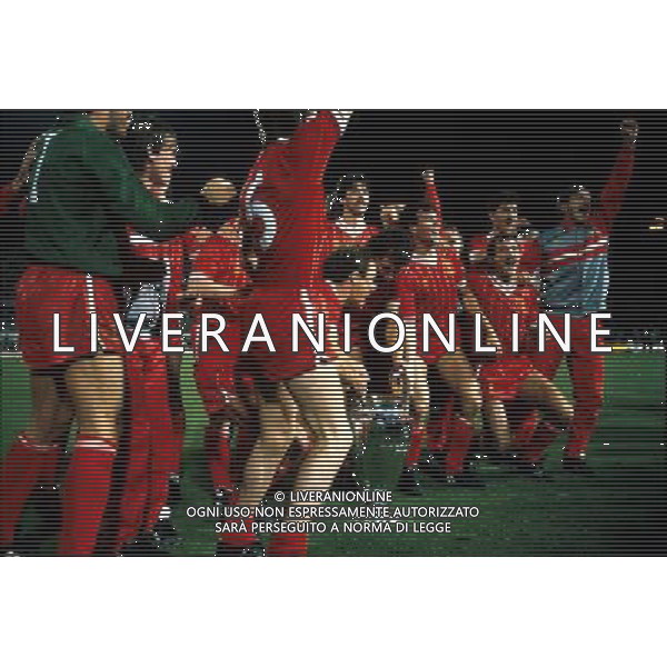 roma 30-05-1984 ROMA - LIVERPOOL - FINALE COPPA CAMPIONI roma_liverpool 4_2 penalty © Borsani - ag. Aldo Liverani sas