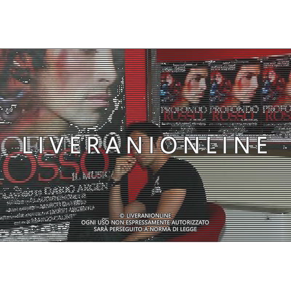 MICHEL ALTIERI MILANO 08-05-08 TEATRO VENTAGLIO SMERALDO PER LA PRESENTAZIONE DEL MUSICAL \'PROFONDO ROSSO\' FOTO ANTONIO SORANO /AG ALDO LIVERANI SAS