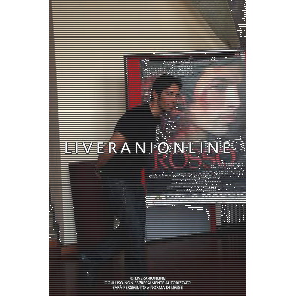 MICHEL ALTIERI MILANO 08-05-08 TEATRO VENTAGLIO SMERALDO PER LA PRESENTAZIONE DEL MUSICAL \'PROFONDO ROSSO\' FOTO ANTONIO SORANO /AG ALDO LIVERANI SAS