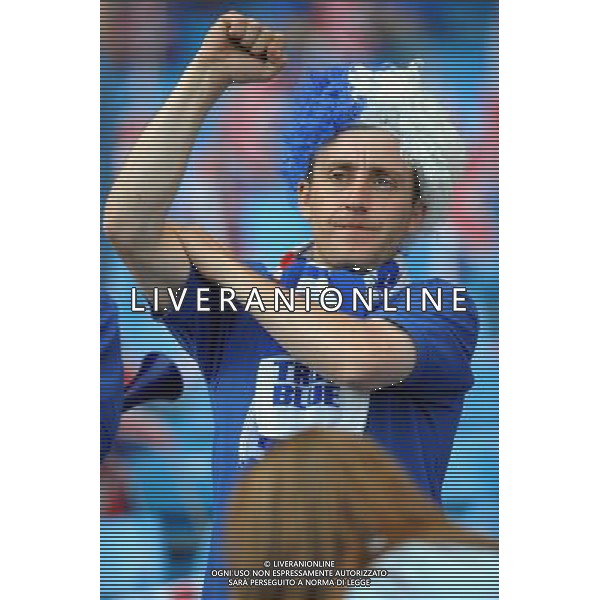 Coppa UEFA 2008 Finale Manchester - 14.05.2008 Zenit San Pietroburgo-Rangers Glasgow Nella Foto: TIFOSI RANGERS Ph.Vitez-Ag. Aldo Liverani