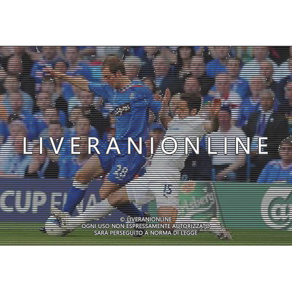 Coppa UEFA 2008 Finale Manchester - 14.05.2008 Zenit San Pietroburgo-Rangers Glasgow Nella Foto: WHITTAKER STEVEN-SHIROKOV ROMAN Ph.Vitez-Ag. Aldo Liverani