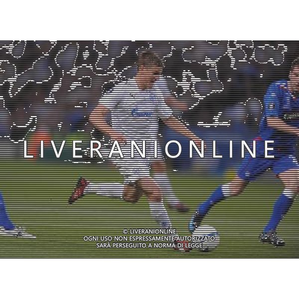 Coppa UEFA 2008 Finale Manchester - 14.05.2008 Zenit San Pietroburgo-Rangers Glasgow Nella Foto: DENISOV IGOR GOL DEL 1-0 Ph.Vitez-Ag. Aldo Liverani