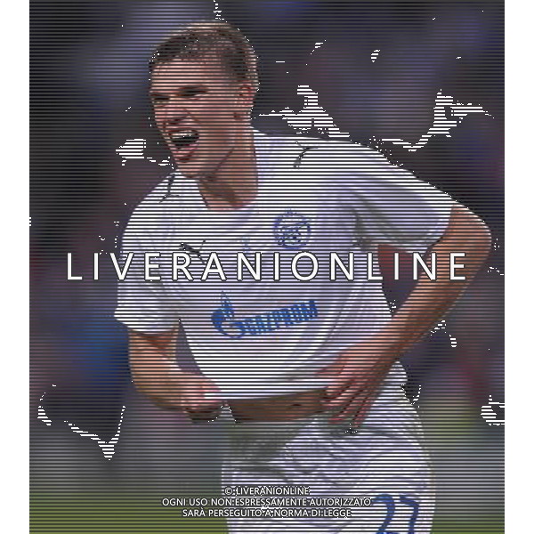 Coppa UEFA 2008 Finale Manchester - 14.05.2008 Zenit San Pietroburgo-Rangers Glasgow Nella Foto: ESULTANZA DOPO IL GOL DI DENISOV IGOR DEL 1-0 Ph.Vitez-Ag. Aldo Liverani