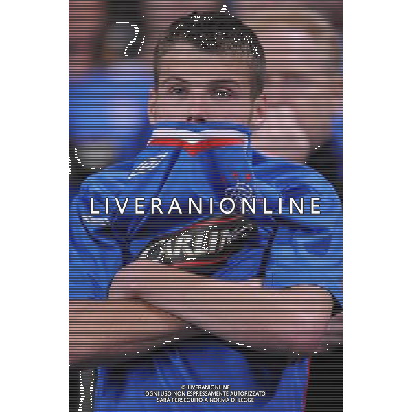 Coppa UEFA 2008 Finale Manchester - 14.05.2008 Zenit San Pietroburgo-Rangers Glasgow Nella Foto: DELUSIONE TIFOSI RANGERS Ph.Vitez-Ag. Aldo Liverani