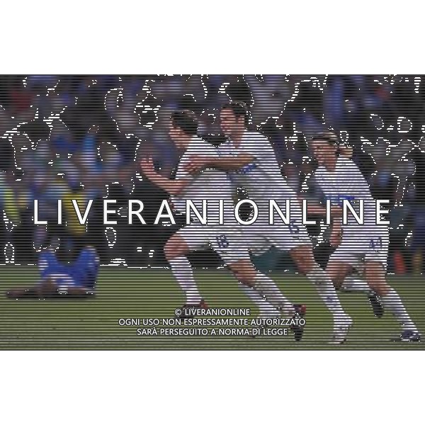 Coppa UEFA 2008 Finale Manchester - 14.05.2008 Zenit San Pietroburgo-Rangers Glasgow Nella Foto: ZYRIANOV KONSTANTIN ESULTA DOPO IL GOL Ph.Vitez-Ag. Aldo Liverani