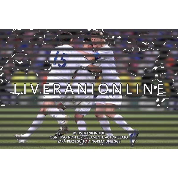 Coppa UEFA 2008 Finale Manchester - 14.05.2008 Zenit San Pietroburgo-Rangers Glasgow Nella Foto: ZYRIANOV KONSTANTIN ESULTA DOPO IL GOL Ph.Vitez-Ag. Aldo Liverani