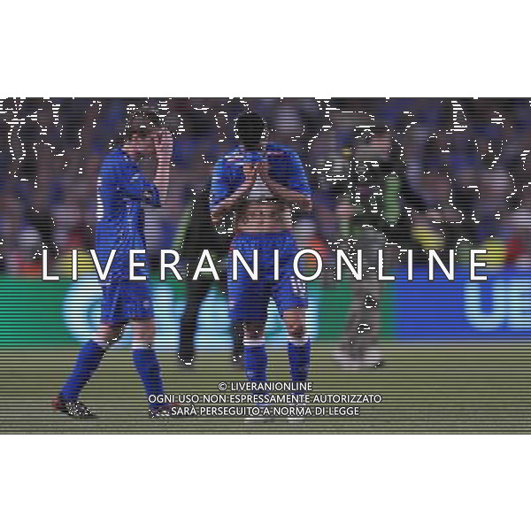 Coppa UEFA 2008 Finale Manchester - 14.05.2008 Zenit San Pietroburgo-Rangers Glasgow Nella Foto: DELUSIONE RANGERS Ph.Vitez-Ag. Aldo Liverani