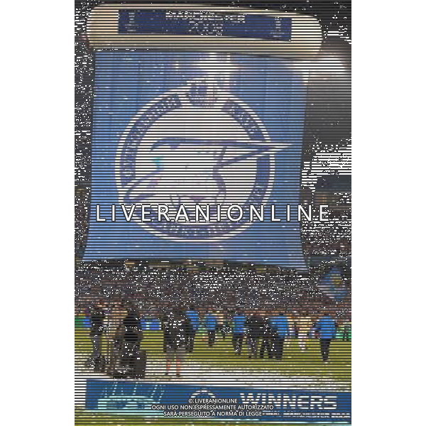 Coppa UEFA 2008 Finale Manchester - 14.05.2008 Zenit San Pietroburgo-Rangers Glasgow Nella Foto: GIOCATORI ZENIT FESTEGGIANO LA VITTORIA Ph.Vitez-Ag. Aldo Liverani