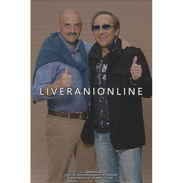 TRASMISSIONE TELEVISIVA \'STRANAMORE\' NELLA FOTO PAOLO BROSIO -MARCO BALESTRI AG ALDO LIVERANI