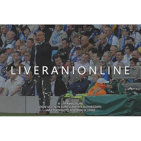 Coppa UEFA 2008 Finale Manchester - 14.05.2008 Zenit San Pietroburgo-Rangers Glasgow Nella Foto:ADVOCAAT DICK /Ph.Vitez-Ag. Aldo Liverani