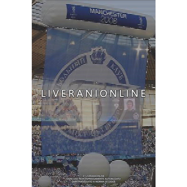 Coppa UEFA 2008 Finale Manchester - 14.05.2008 Zenit San Pietroburgo-Rangers Glasgow Nella Foto:COREOGRAFIA /Ph.Vitez-Ag. Aldo Liverani