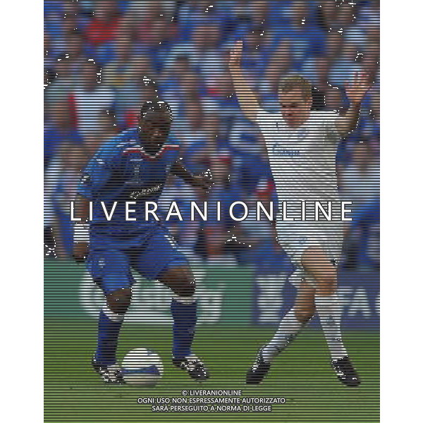 Coppa UEFA 2008 Finale Manchester - 14.05.2008 Zenit San Pietroburgo-Rangers Glasgow Nella Foto:DARCHEVILLE JEAN-CLAUDE-ANYUKOV ALEKSANDR /Ph.Vitez-Ag. Aldo Liverani