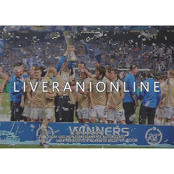 Coppa UEFA 2008 Finale Manchester - 14.05.2008 Zenit San Pietroburgo-Rangers Glasgow Nella Foto:FESTEGGIAMENTI ZENIT /Ph.Vitez-Ag. Aldo Liverani