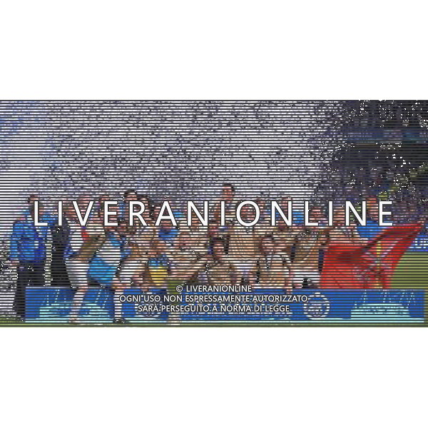 Coppa UEFA 2008 Finale Manchester - 14.05.2008 Zenit San Pietroburgo-Rangers Glasgow Nella Foto:FESTEGGIAMENTI ZENIT /Ph.Vitez-Ag. Aldo Liverani