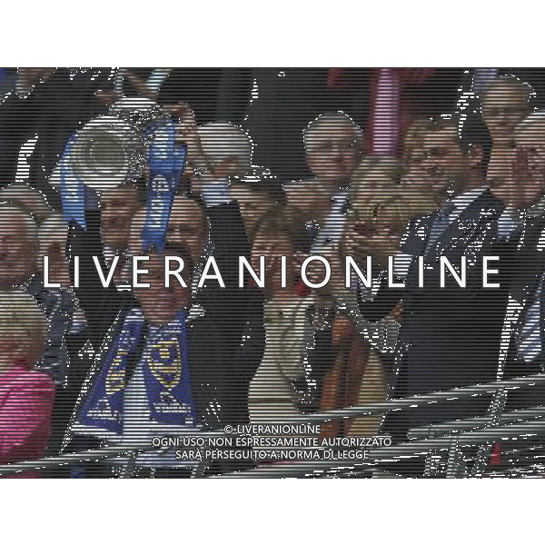 Harry Redknapp, Manager of Portsmouth lifts the FA Cup watched by owner Alexandre Gaydamak during celebrations , 0-1 , Cardiff City v Portsmouth, FA Cup Final, Wembley Stadium, London , Date 170508, Picture by Ian Kington mobile 07884001265, (IPS PHOTO AGENCY) - 21 Delisle road - London SE28 0JD- tel: 020 88 55 1 008 - fax: 020 88 55 1037 - ISDN: 020 88 55 1039 English Premier and Football League images are only to be used in an editorial context, images are not allowed to be published on another internet site unless a licence has been obtained from DataCo Ltd +44 207 864 9121. AG ALDO LIVERANI 