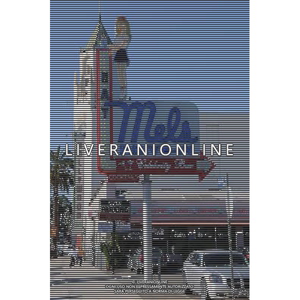 15 May 2008 - Hollywood, California - Mel\'s Drive-In Restaurant on Highland Ave. Hollywood Landmarks. Photo Credit: Byron Purvis/AdMedia - ag. Aldo Liverani sas ITALY ONLY - EDITORIAL USE ONLY