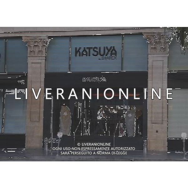 15 May 2008 - Hollywood, California - Katsuya Restaurant on Hollywood Blvd. Hollywood Landmarks. Photo Credit: Byron Purvis/AdMedia - ag. Aldo Liverani sas ITALY ONLY - EDITORIAL USE ONLY