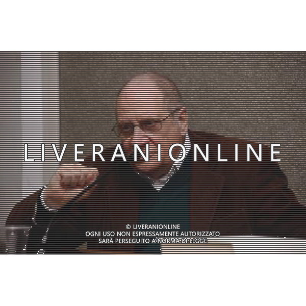 CARLO SINI /Universita\' di Milano MILANO PRESENTAZIONE DEL LIBRO: \'FILOSOFIA, SCIENZA E BIOETICA\' FOTO SORANO /AG. LIVERANI SAS
