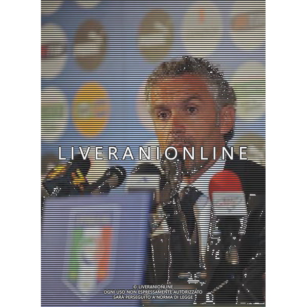 Roma - Hotel Parco dei Principi - Conferenza stampa per la lista dei giocatori della nazionale convocati per gli EUROPEI 2008 nella foto: il Ct Roberto Donadoni ph Corradetti / ag. Aldo Liverani