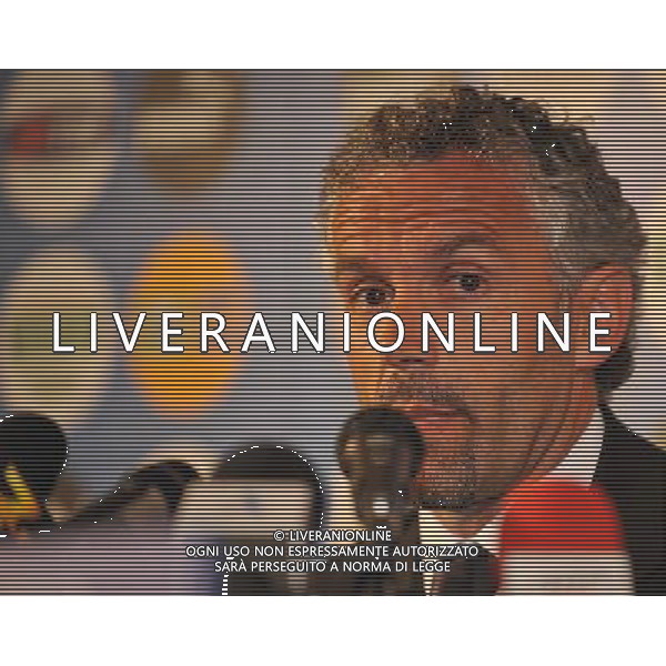 Roma - Hotel Parco dei Principi - Conferenza stampa per la lista dei giocatori della nazionale convocati per gli EUROPEI 2008 nella foto: il Ct Roberto Donadoni ph Corradetti / ag. Aldo Liverani