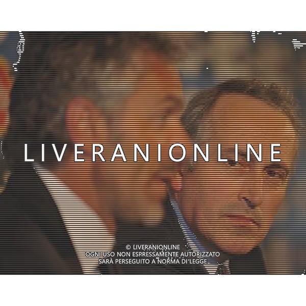 Roma - Hotel Parco dei Principi - Conferenza stampa per la lista dei giocatori della nazionale convocati per gli EUROPEI 2008 nella foto: il Ct Roberto Donadoni con Giancarlo Abete ph Corradetti / ag. Aldo Liverani