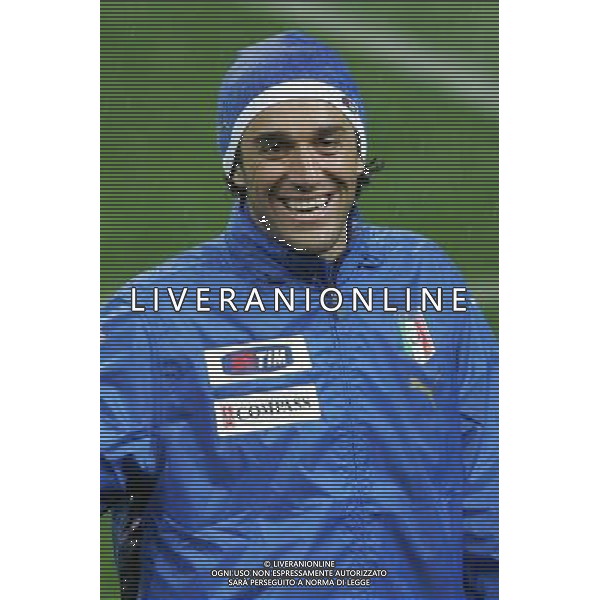 Raduno e Allenamento della Nazionale Italiana a Milano 04/02/2008 nella foto luca toni ph Luzzani/Ag. Aldo liverani sas 