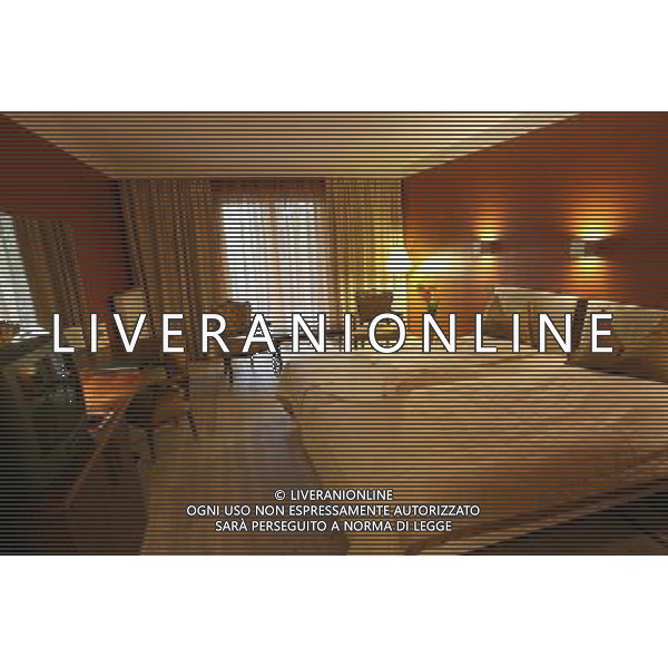 HOTEL SCHLOSS WEIKERSDORF BADEN BEI WIEN (AUSTRIA) RITIRO DELLA NAZIONALE ITALIANA DURANTE GLI EUROPEI DI AUSTRIA-SVIZZERA 2008 LE CAMERE DEI GIOCATORI PH GPG/AG. ALDO LIVERANI SAS