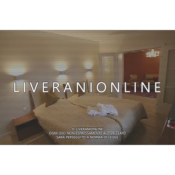 HOTEL SCHLOSS WEIKERSDORF BADEN BEI WIEN (AUSTRIA) RITIRO DELLA NAZIONALE ITALIANA DURANTE GLI EUROPEI DI AUSTRIA-SVIZZERA 2008 LA SUITE DOVE ALLOGGERA\' IL CT ROBERTO DONADONI PH GPG/AG. ALDO LIVERANI SAS