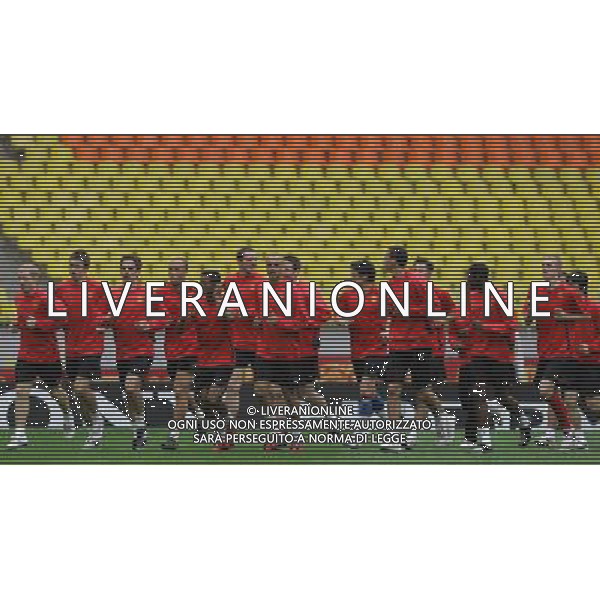 stadio Luzhniki Mosca (RUS) 20-05-2008 allenamento Manchester United nella foto allenamento di gruppo ph marco luzzani/ag aldo liverani s.a.s.