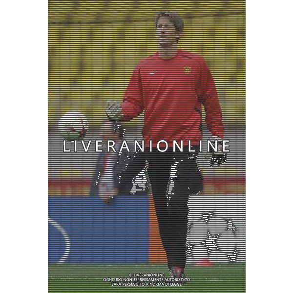 stadio Luzhniki Mosca (RUS) 20-05-2008 allenamento Manchester United nella foto van der saar edwin ph marco luzzani/ag aldo liverani s.a.s.