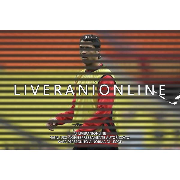 stadio Luzhniki Mosca (RUS) 20-05-2008 allenamento Manchester United nella foto cristiano ronaldo ph marco luzzani/ag aldo liverani s.a.s.