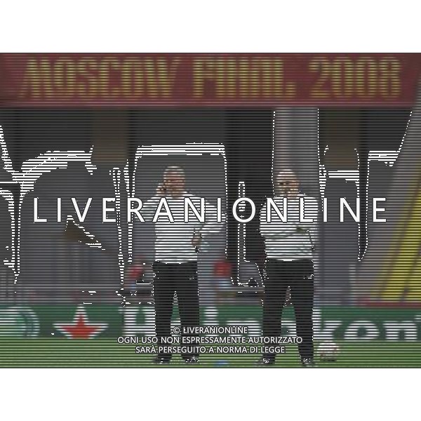 stadio Luzhniki Mosca (RUS) 20-05-2008 allenamento Manchester United nella foto alex ferguson ph marco luzzani/ag aldo liverani s.a.s.