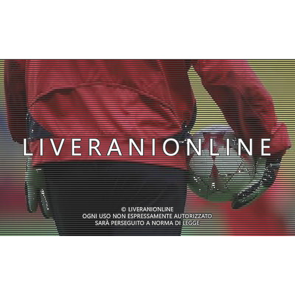 stadio Luzhniki Mosca (RUS) 20-05-2008 allenamento Manchester United nella foto edwin ven der saar con il pallone ph marco luzzani/ag aldo liverani s.a.s.