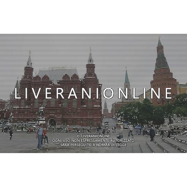 Mosca (rus) 21-05-2008 finale champions league 2007/08 nella foto la piazza rossa il giorno della finale ph marco luzzani/ag aldo liverani s.a.s.