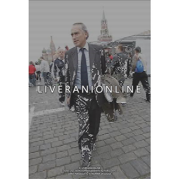 Mosca (rus) 21-05-2008 finale champions league 2007/08 nella foto giancarlo abete alla piazza rossa il giorno della finale ph marco luzzani/ag aldo liverani s.a.s.