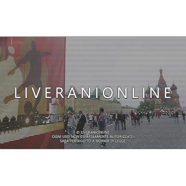 Mosca (rus) 21-05-2008 finale champions league 2007/08 nella foto la piazza rossa il giorno della finale ph marco luzzani/ag aldo liverani s.a.s.