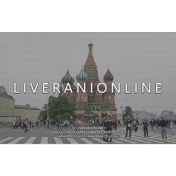 Mosca (rus) 21-05-2008 finale champions league 2007/08 nella foto la piazza rossa il giorno della finale ph marco luzzani/ag aldo liverani s.a.s.