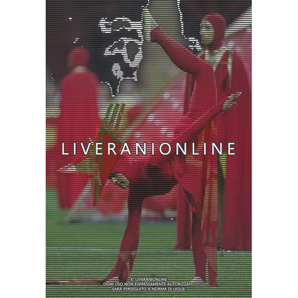 Manchester United - Chelsea Finale Champions League Mosca 21/05/2008 nella foto lo spettacolo d\'inaugurazione ph luzzani/Ag. Aldo Liverani Sas