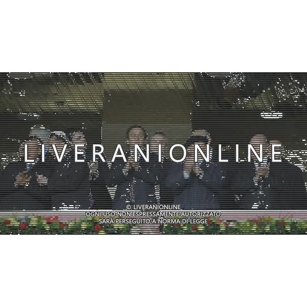 Manchester United - Chelsea Finale Champions League Mosca 21/05/2008 nella foto Michel Platini e joseph blatter ph luzzani/Ag. Aldo Liverani Sas