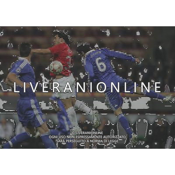 Manchester United - Chelsea Finale Champions League Mosca 21/05/2008 nella foto carlos tevez e carvalho ph Luzzani/Ag. Aldo Liverani Sas