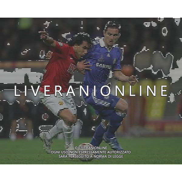 Manchester United - Chelsea Finale Champions League Mosca 21/05/2008 nella foto carlos tevez e frank lampard ph Luzzani/Ag. Aldo Liverani Sas