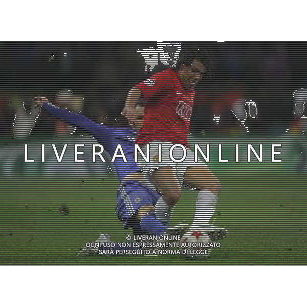 Manchester United - Chelsea Finale Champions League Mosca 21/05/2008 nella foto carlos tevez ph Luzzani/Ag. Aldo Liverani Sas