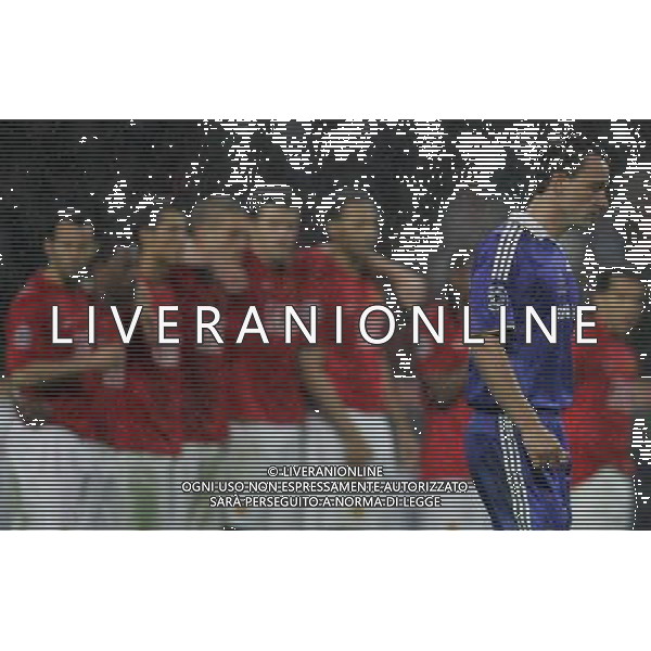 Manchester United - Chelsea Finale Champions League Mosca 21/05/2008 nella foto john terry si appresta a tirare il rigore decisivo che tirera\' fuori ph Luzzani/Ag. Aldo Liverani Sas