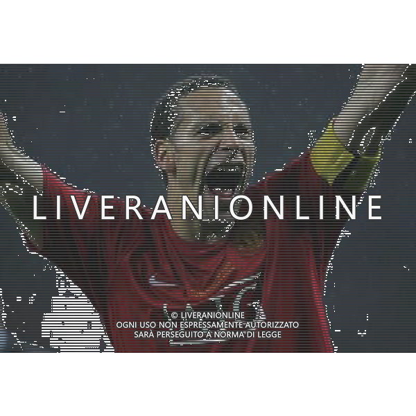 Manchester United - Chelsea Finale Champions League Mosca 21/05/2008 nella foto l\'esultanza di Rio ferdinand che festeggia la vittoria ph Luzzani/Ag. Aldo Liverani Sas