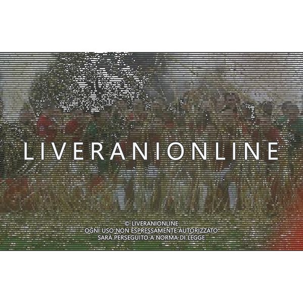 Manchester United - Chelsea Finale Champions League Mosca 21/05/2008 nella foto esultanza dei giocatori del manchester che festeggiano la vittoria ph Luzzani/Ag. Aldo Liverani Sas