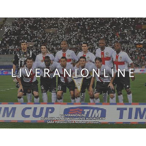 Roma - Stadio Olimpico - 24 / 05 / 2008 - TIM CUP 2007/2008 - Finale - Inter Vs Roma nella foto: La formazione dell\'Inter ph Corradetti / ag. Aldo Liverani