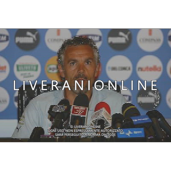 Raduno della Nazionale Italiana di calcio a Coverciano 25/05/2008 nella foto Roberto Donadoni durante la conferenza stampa di questo pomeriggio ph Bucco/Ag. Aldo Liverani sas